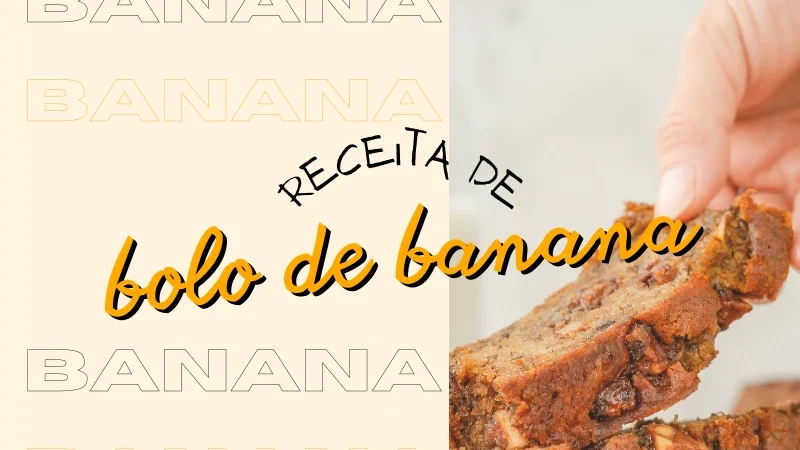 Bolo de Banana – Fit