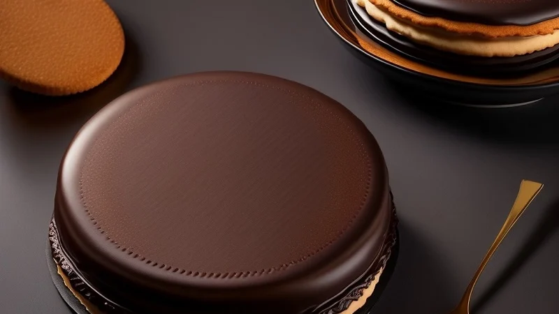 Alfajor FAKE de Bolacha (ou Biscoito) Maria
