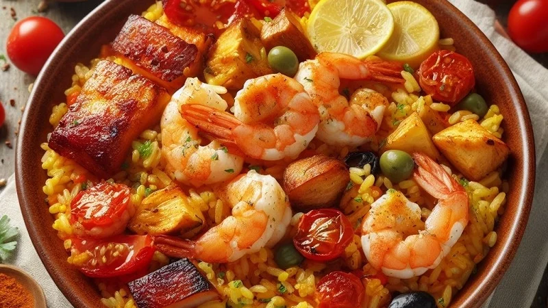 Prepare Arroz Espanhol