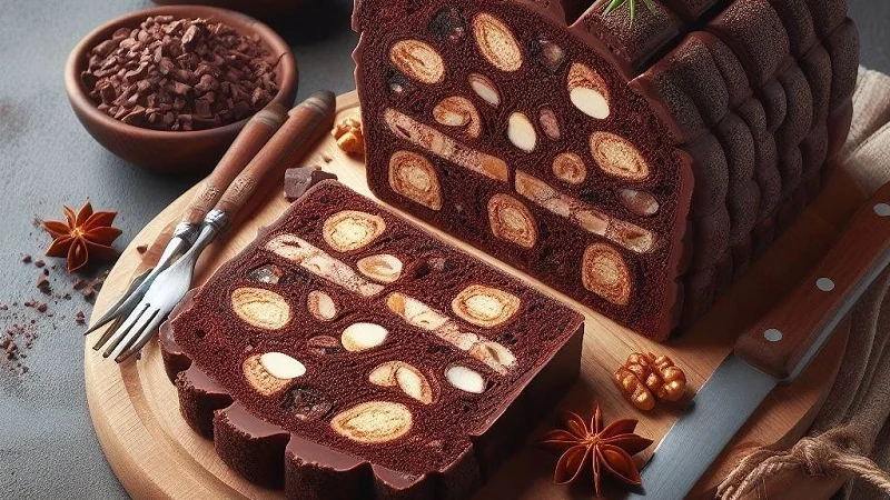Palha Italiana Caseira de Bolacha (ou Biscoito) Maria