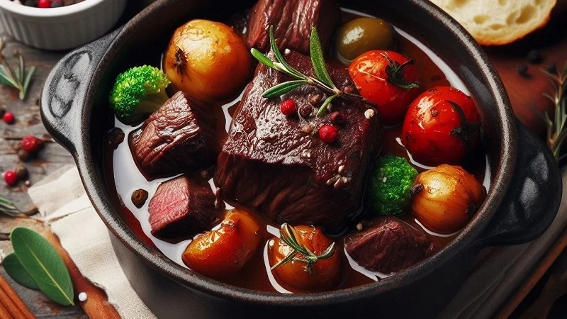 Da França para sua Mesa: Boeuf Bourguignon Clássico
