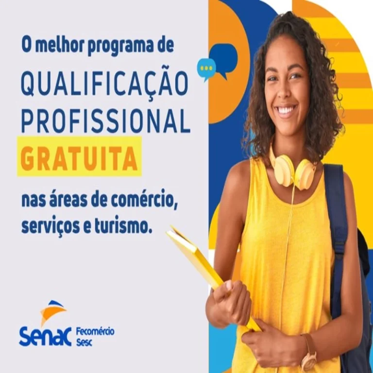 Programa de Qualificação Profissional Gratuita nas áreas de Comércio, Serviços e Turismo - Senac SC | Info4Fun Labs