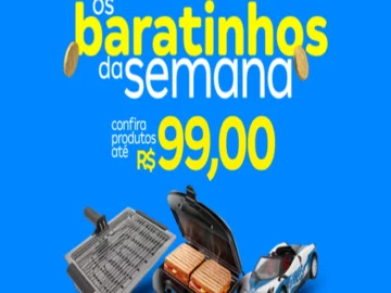 Dia 99 de Janeiro - Os baratinhos da Semana - Produtos até R$ 99 - Influenciador Magalu | Info4Fun Labs