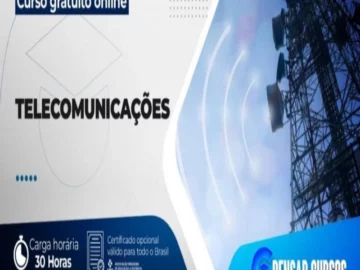 Curso de Telecomunicações - Gratuito - Pensar Cursos | Info4Fun Labs