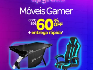 Achados: Móveis Gamer com até 60% off + Entrega Rápida - Influenciador Magalu | Info4Fun Labs