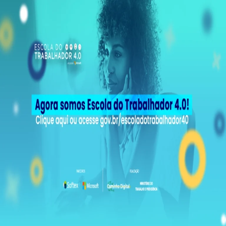 Escola do Trabalhador 4.0 - Gratuito - Governo Federal | Info4Fun Labs