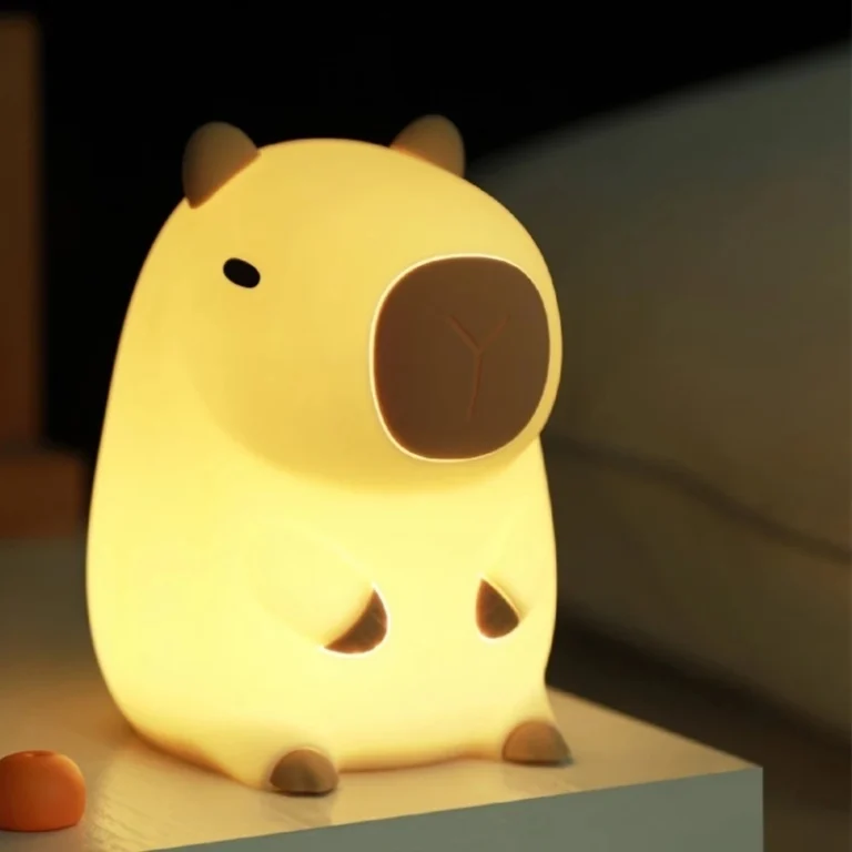 Achados: Luminária Capivara - Luz Noturna LED - Shopee | Info4Fun Labs