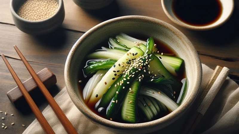 Sunomono: Refrescante Salada Japonesa de Pepino