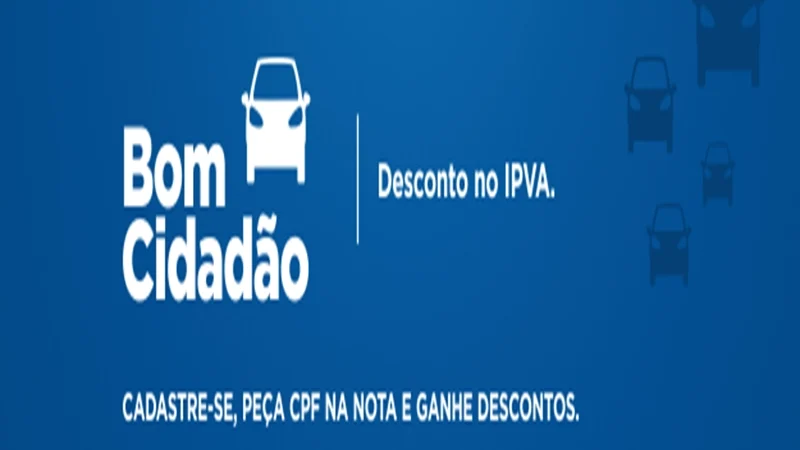 Nota Fiscal Gaúcha: Desconto do Bom Cidadão – IPVA