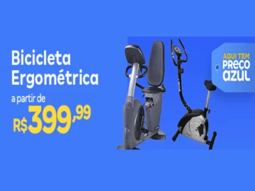 Bicicleta Ergométrica a partir de R$ 399 - Influenciador Magalu | Info4Fun Labs