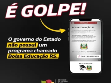 É Golpe, Programa Bolsa Educação RS | Info4Fun Labs