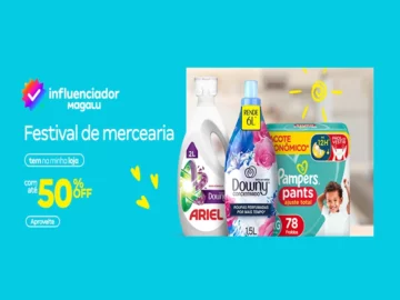 Festival de Mercearia - Influenciador Magalu | Info4Fun Labs