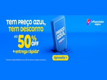 Tem Preço Azul, Tem Desconto - Até 50% off + Entrega Rápida - Magazine Luiza | Info4Fun Labs