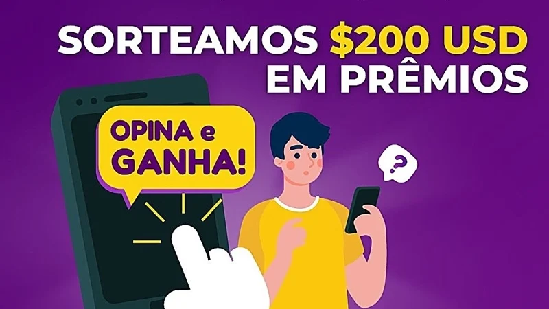 Opine e Concorra a Sorteios Mensais de 200 Dólares – Opiwin