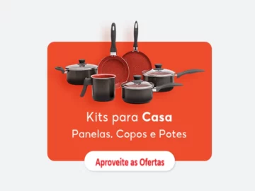 Kits para Casa - Panelas, Copos e Potes - Shopee | Info4Fun Labs