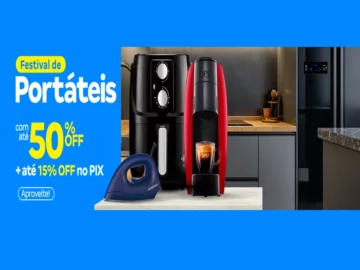 Festival de Portáteis com até 50% Off + Até 15% Off no Pix - Influenciador Magalu | Info4Fun Labs