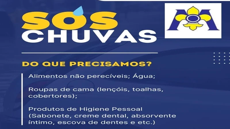 Doações para as Chuvas que Afetaram o Rio Grande do Sul – Grupo Escoteiro Murialdo – Gravataí