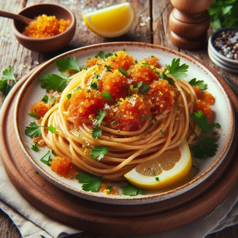Spaghetti Alla Bottarga: Um Clássico Italiano Refinado