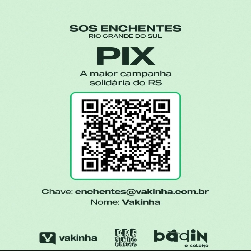 Vakinha SOS Enchentes RS 2024