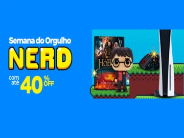 Semana do Orgulho Nerd com Até 40% Off - Influenciador Magalu | Info4Fun Labs