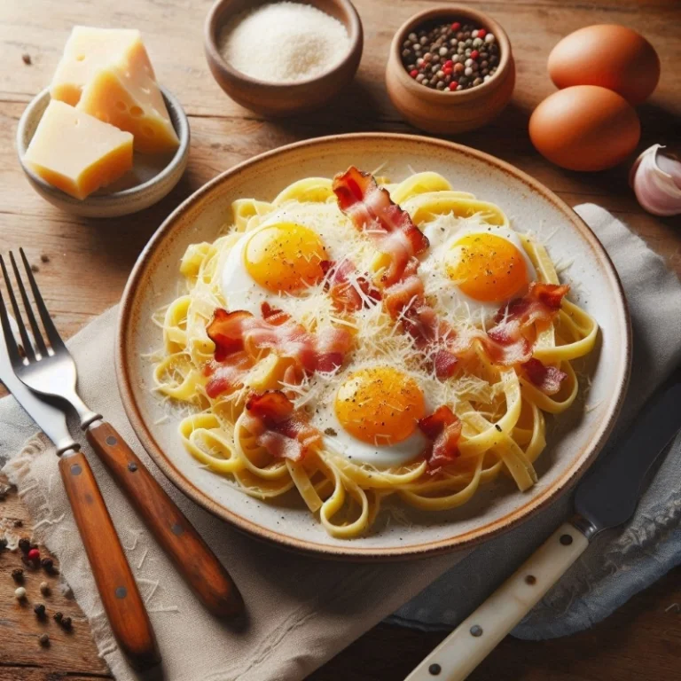 Macarrão à Carbonara: Um Clássico Italiano Irresistível - Massas - Receitas | Info4Fun Labs