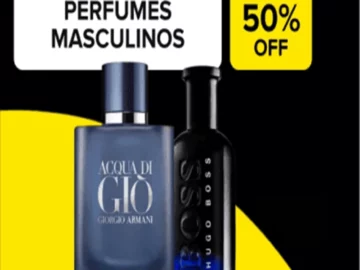 Acerte no Presente: Perfumes Masculinos com Até 50% off - Mercado Livre | Info4Fun Labs