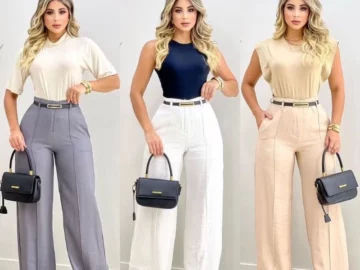 Dê uma olhada Calça Pantalona Duna Social Cintura Alta - Influenciador Shopee | Info4Fun Labs