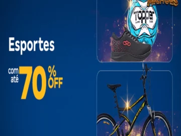 Esportes com Até 70% Off - Influenciador Magalu | Info4Fun Labs