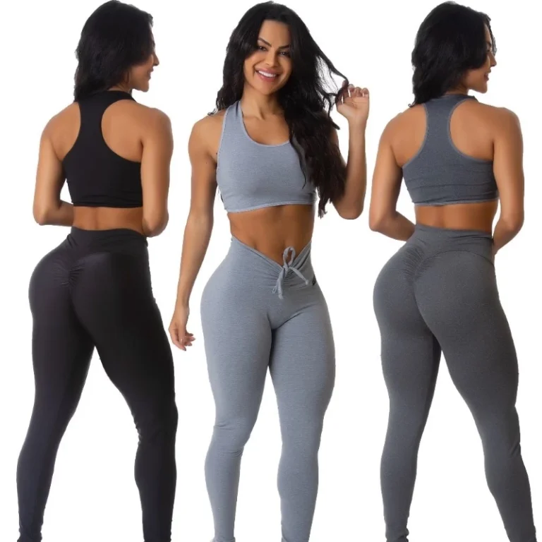 Kit 2 Conjuntos Feminino Academia Top e Legging - Influenciador Shopee | Info4Fun Labs