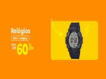 Mais Vendidos: Relógios com Até 60% Off - Influenciador Magalu | Info4Fun Labs