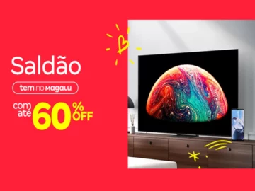 Saldão com Até 60% Off - Influenciador Magalu | Info4Fun Labs