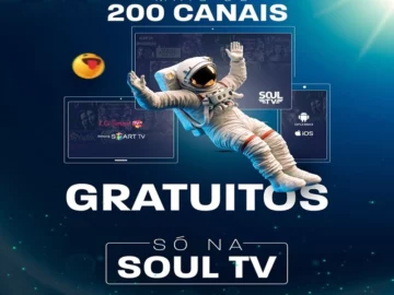 Mais de 200 Canais Gratuitos - Só na Soul TV