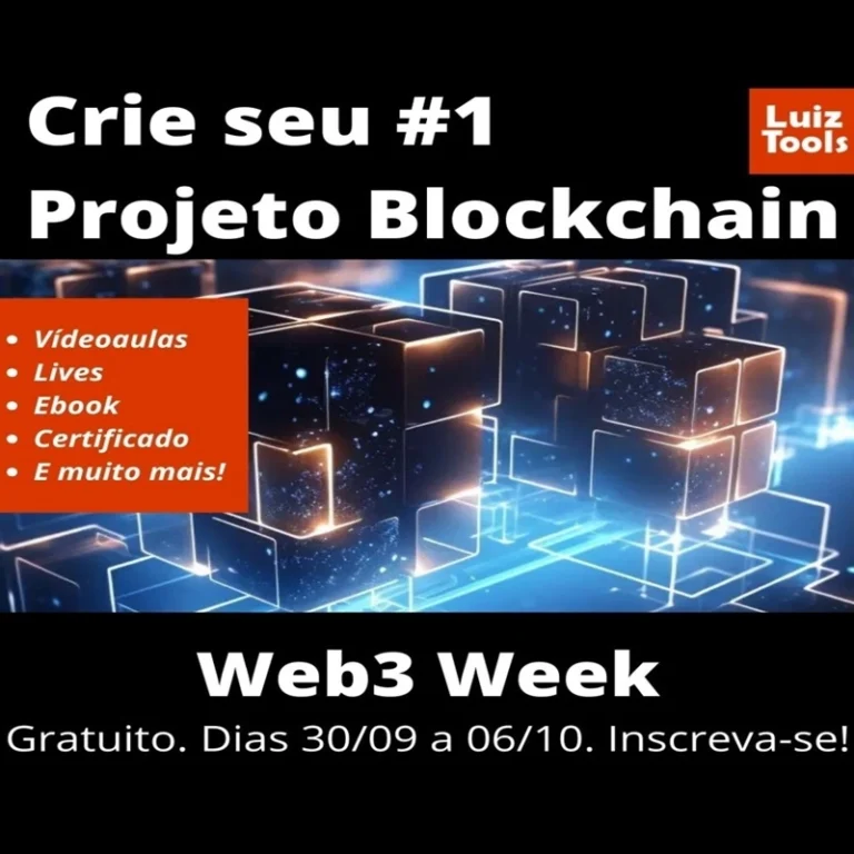 Crie seu Primeiro Projeto em Blockchain - Gratuito - LuizTools