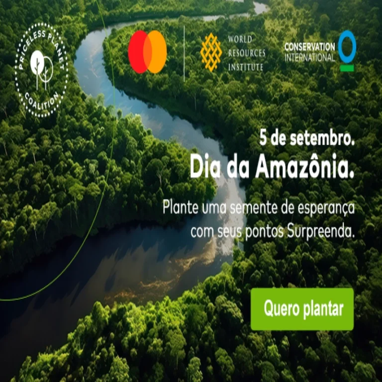 Plante Árvores com seus Pontos Surpreenda - Dia da Amazônia - Mastercard | Info4Fun Labs