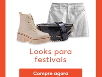 Looks para Festivais - Influenciador Shopee