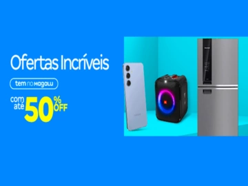 Ofertas Incríveis com Até 50% Off - Influenciador Magalu