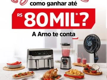 Promoção Arno 80 anos de Inovação