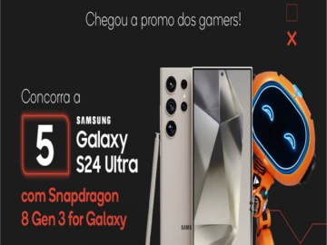 Promoção: Você na BGS com Snapdragon + Smartphone Galaxy S24 Ultra