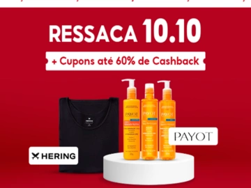 Ressaca 10.10: Ainda da Tempo de Aproveitar as Ofertas - Cupons de Até 60% de Cashback - Influenciador Shopee