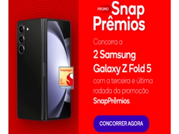 Promoção Snap Prêmios 2024 - Concorra a 2 Galaxy Z Fold5