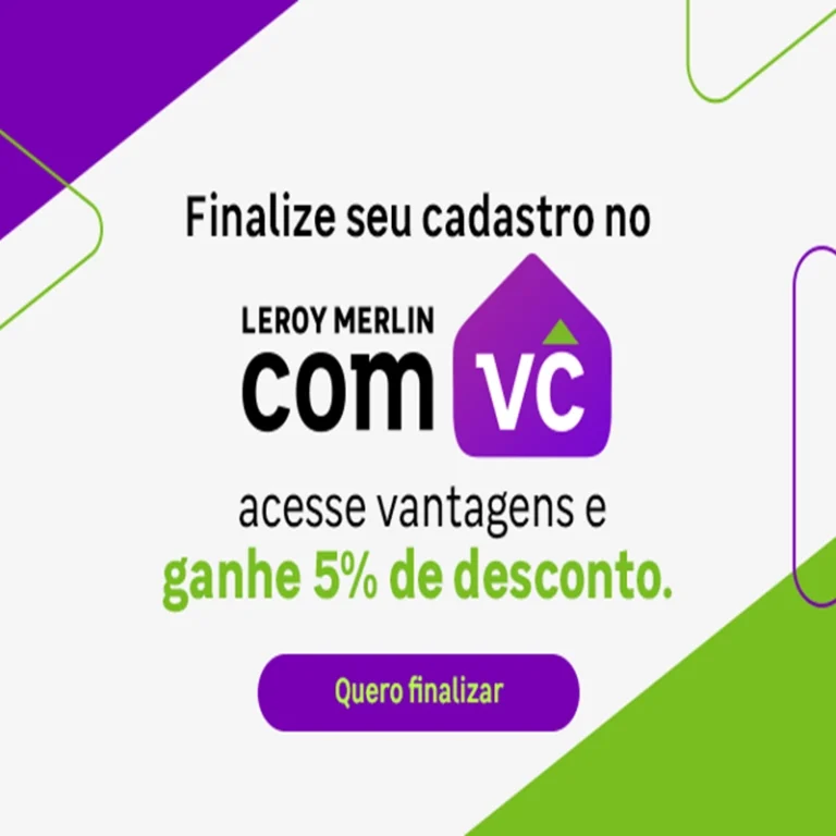 Faça parte do programa Leroy Merlin Com Você