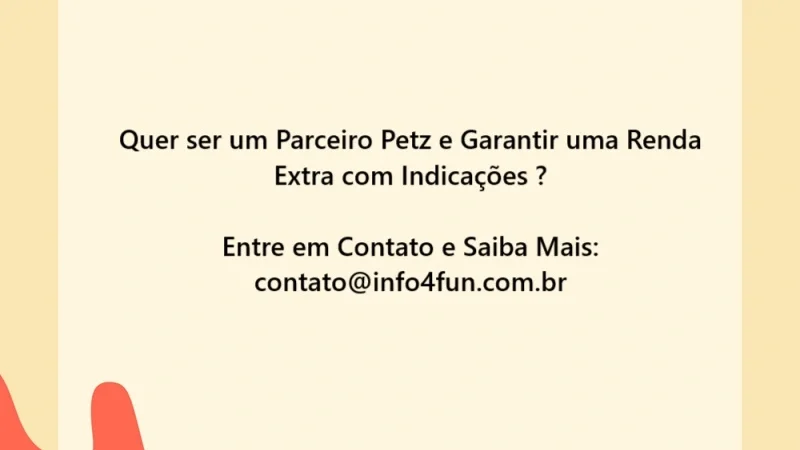 Seja um Parceiro Petz e Conquiste uma Renda Extra!