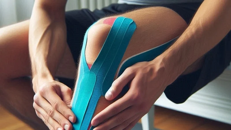 Kinesio Tape: Mais do que uma Faixa Colorida, um Aliado do Seu Corpo!