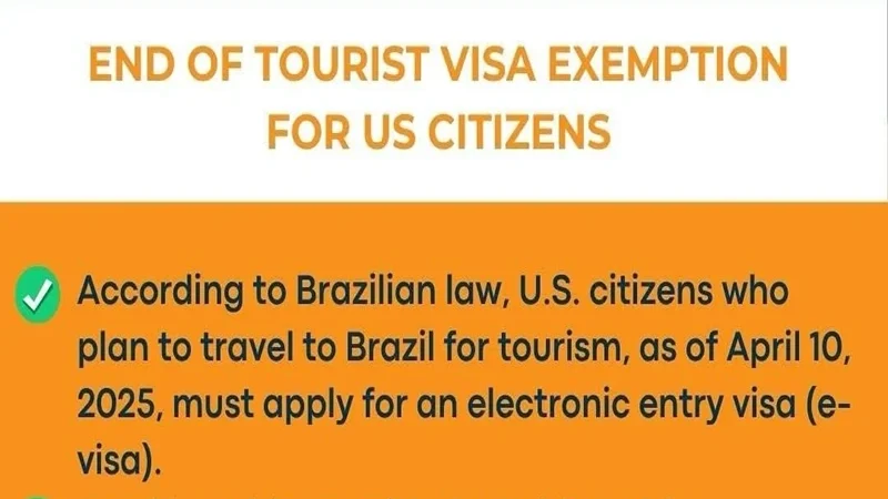 Atenção: Necessidade de Visto de Visita para Cidadãos Americanos – Consulado do Brasil