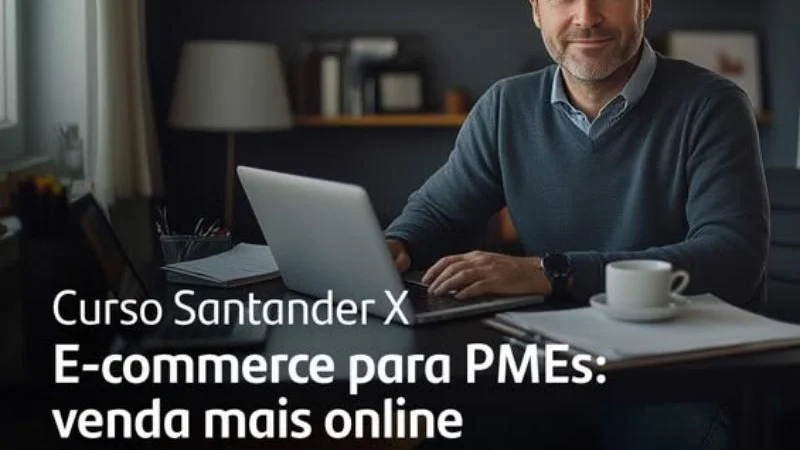 E-Commerce para PMEs: Venda mais Online – Cursos Gratuitos – SantanderX e ISDI