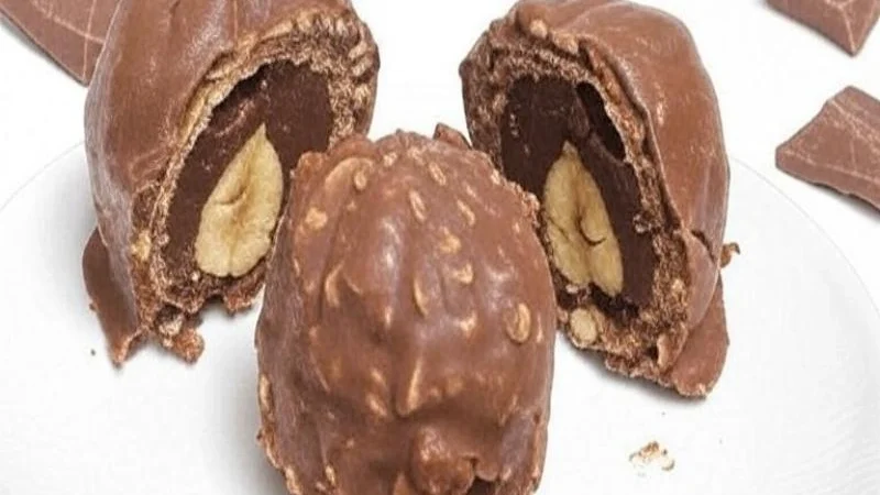 Bombom Estilo Ferrero Rocher Caseiro: O Sabor da Realeza na Sua Cozinha!