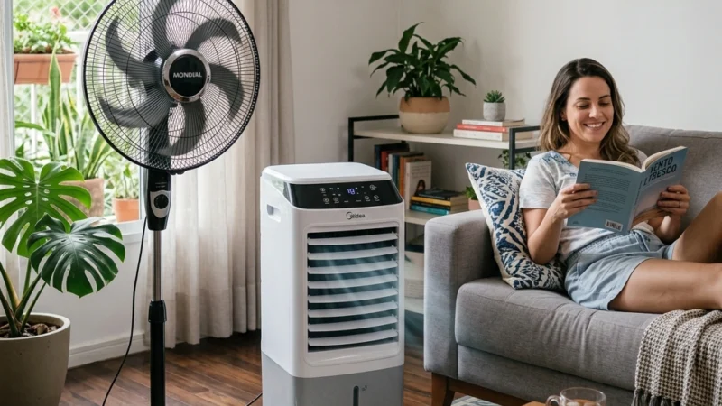 Aproveite a Queda de Preço: Ventiladores e Climatizadores!