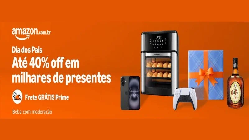 Dia dos Pais Amazon: Presentes Inesquecíveis com Até 40% Off!
