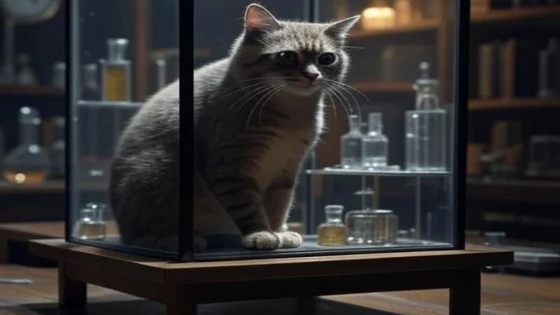 O Gato de Schrödinger: Gato Zumbi?