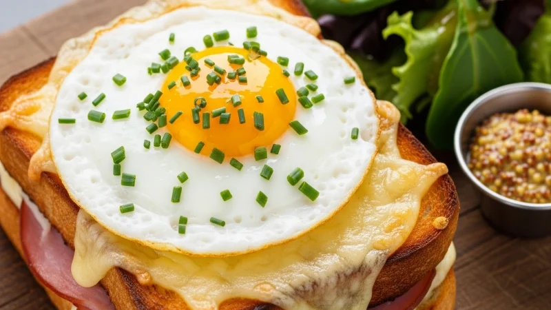 ​Clássico Sanduíche Francês na Sua Mesa: O Croque Madame